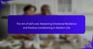 The Art of Self Love: Mastering Emotional Resilience and Positive Conditioning in Modern Life